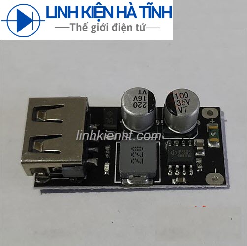 Mạch hạ áp sạc nhanh điện thoại cao cấp 1 đầu ra usb